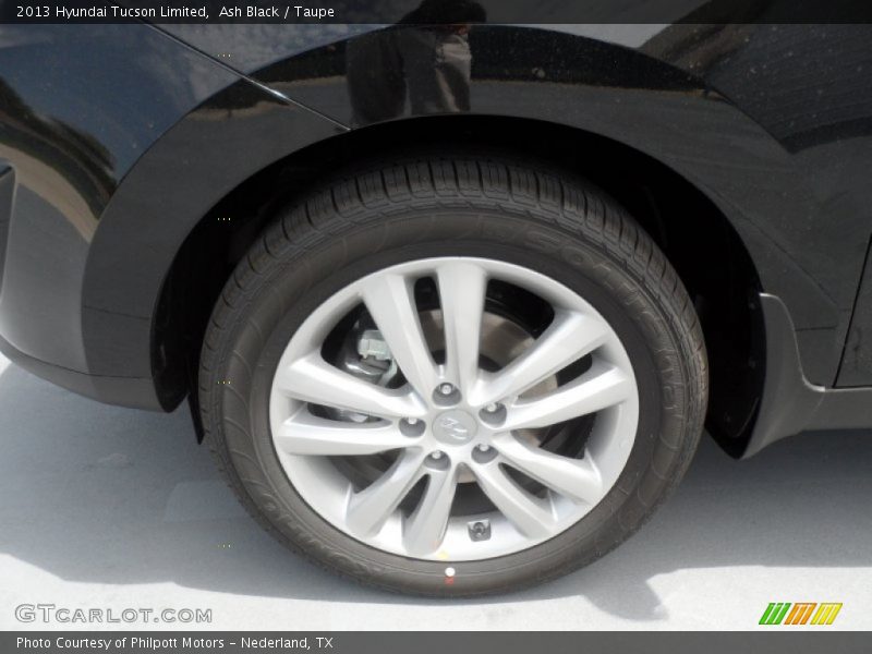 Ash Black / Taupe 2013 Hyundai Tucson Limited