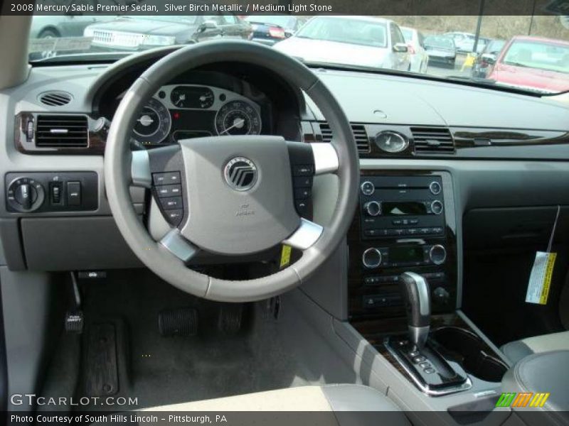 Silver Birch Metallic / Medium Light Stone 2008 Mercury Sable Premier Sedan