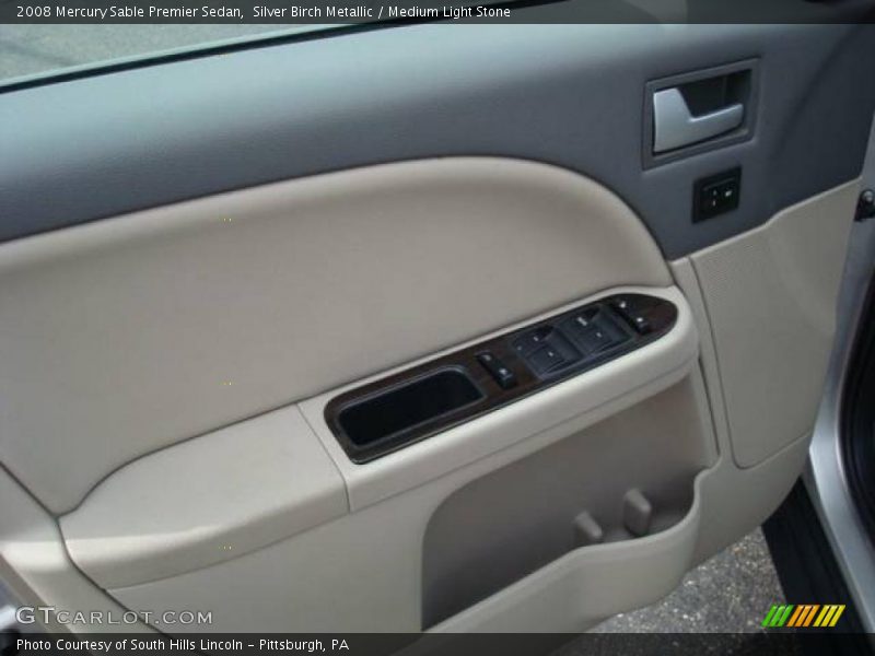 Silver Birch Metallic / Medium Light Stone 2008 Mercury Sable Premier Sedan
