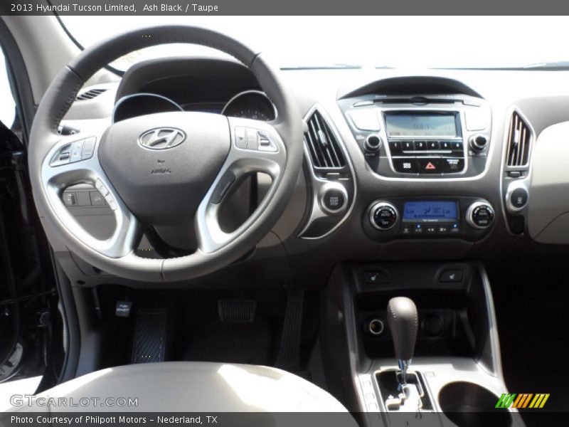 Ash Black / Taupe 2013 Hyundai Tucson Limited