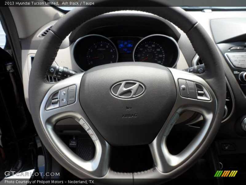 Ash Black / Taupe 2013 Hyundai Tucson Limited