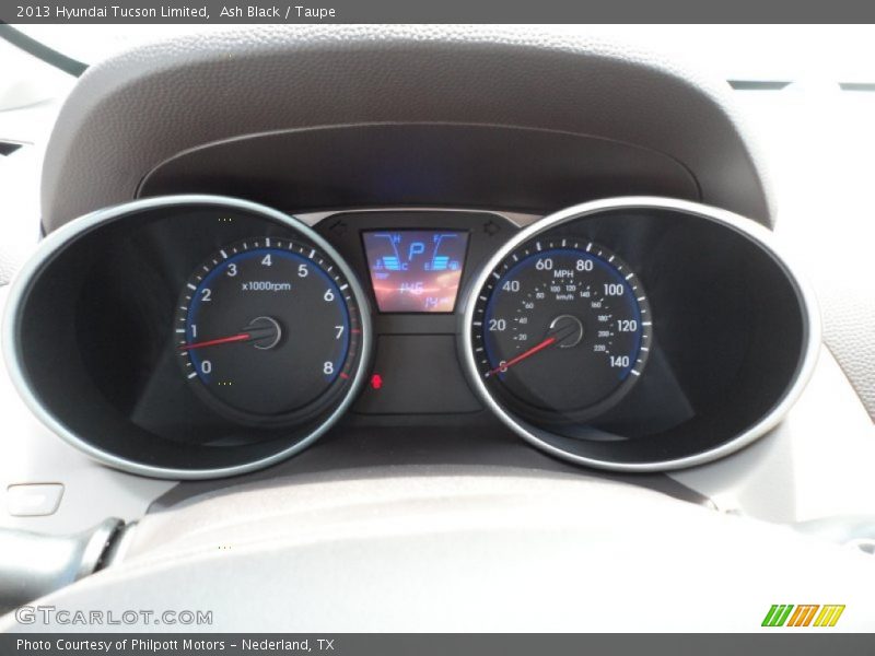 Ash Black / Taupe 2013 Hyundai Tucson Limited