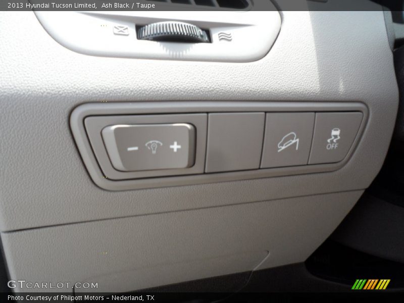 Ash Black / Taupe 2013 Hyundai Tucson Limited