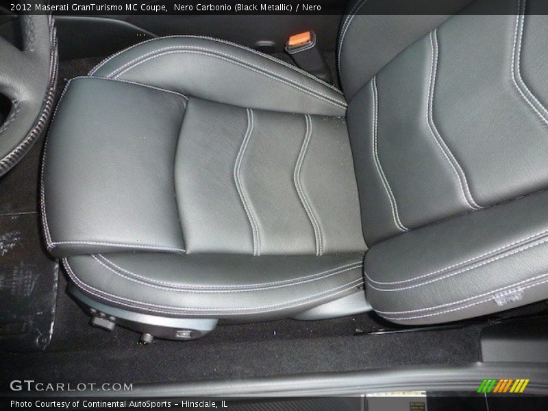 Front Seat of 2012 GranTurismo MC Coupe