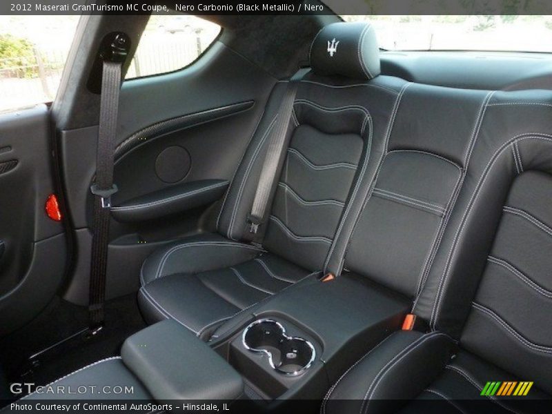  2012 GranTurismo MC Coupe Nero Interior