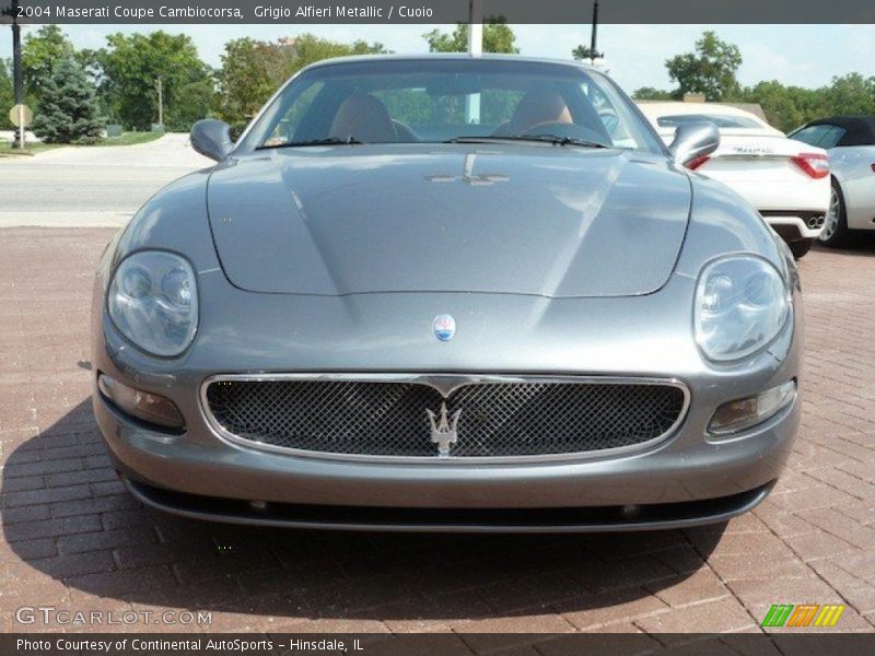 Grigio Alfieri Metallic / Cuoio 2004 Maserati Coupe Cambiocorsa