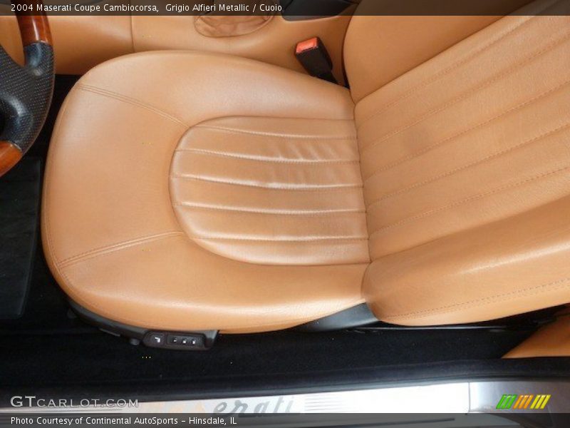 Front Seat of 2004 Coupe Cambiocorsa