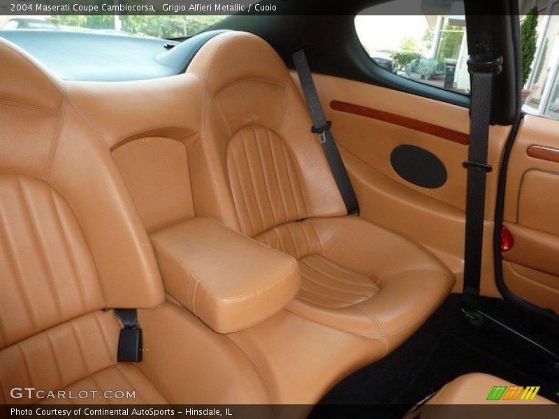 Rear Seat of 2004 Coupe Cambiocorsa