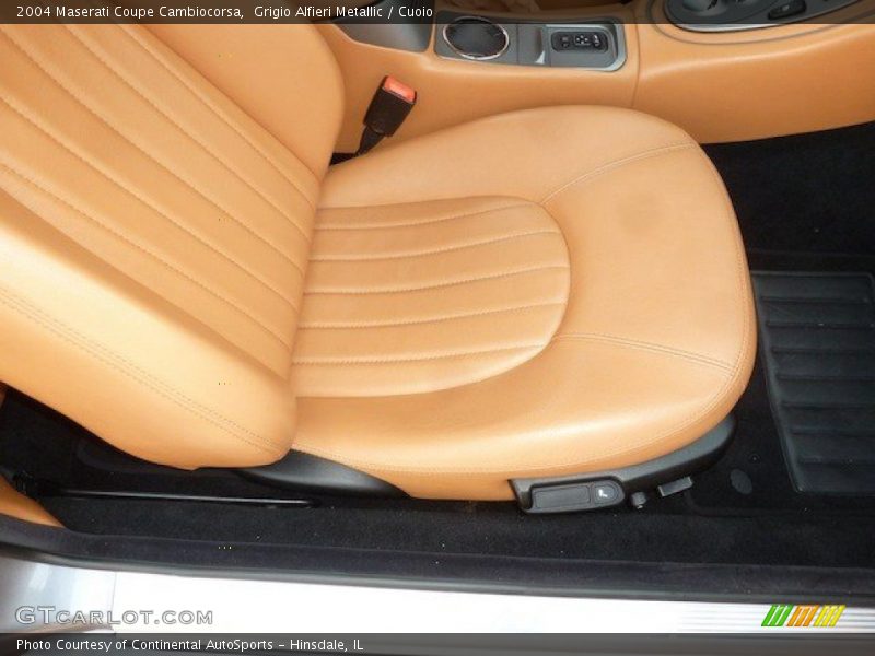 Front Seat of 2004 Coupe Cambiocorsa