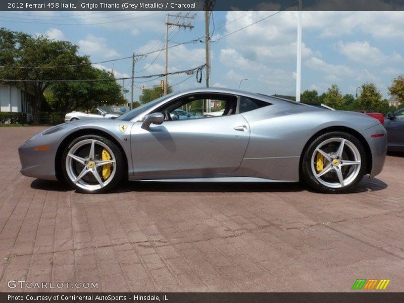  2012 458 Italia Grigio Titanio (Grey Metallic)