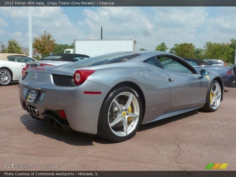  2012 458 Italia Grigio Titanio (Grey Metallic)