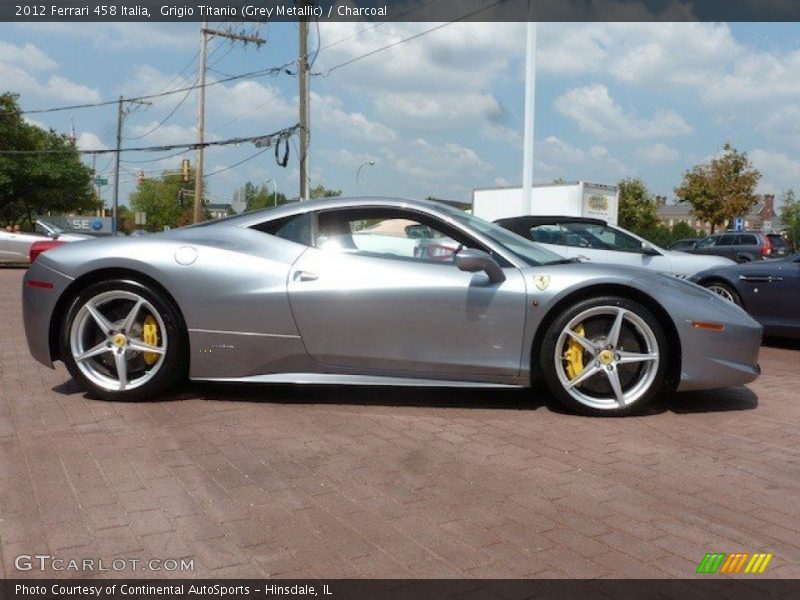  2012 458 Italia Grigio Titanio (Grey Metallic)