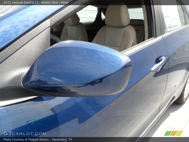 Atlantic Blue / Beige 2013 Hyundai Elantra GT