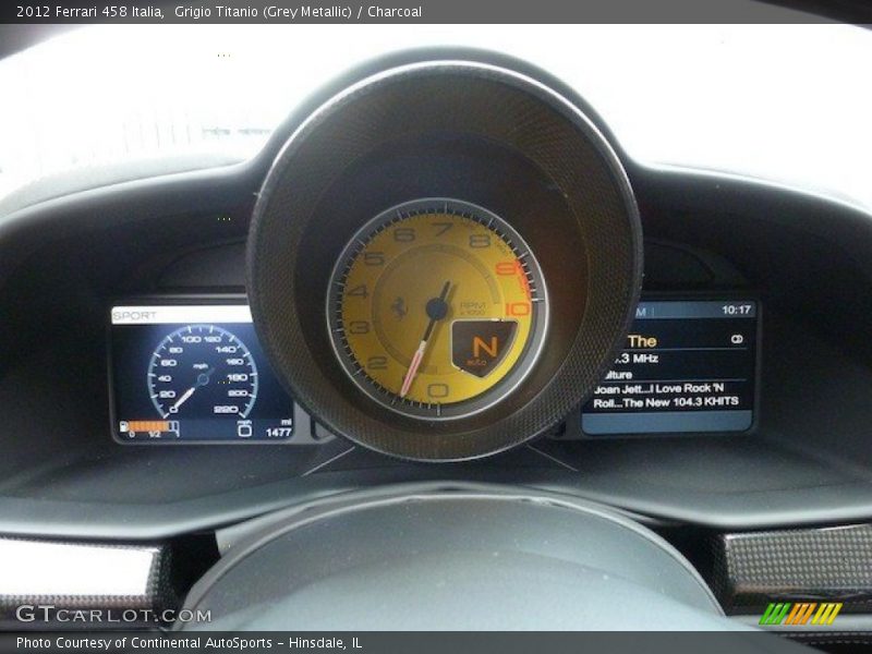  2012 458 Italia Italia Gauges