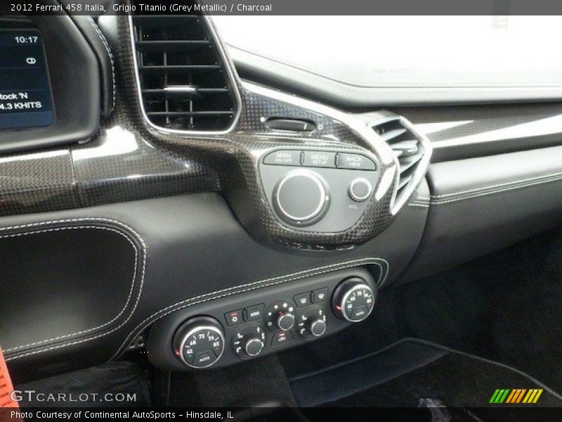 Controls of 2012 458 Italia
