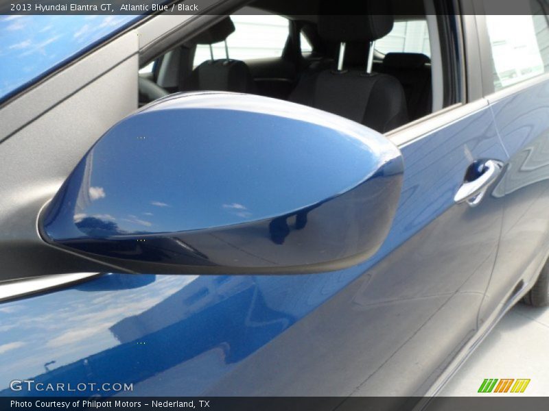Atlantic Blue / Black 2013 Hyundai Elantra GT