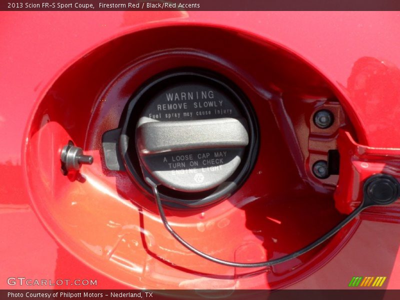 Firestorm Red / Black/Red Accents 2013 Scion FR-S Sport Coupe
