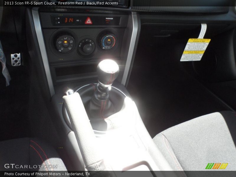 Firestorm Red / Black/Red Accents 2013 Scion FR-S Sport Coupe