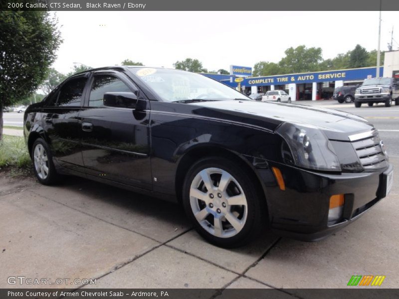 Black Raven / Ebony 2006 Cadillac CTS Sedan