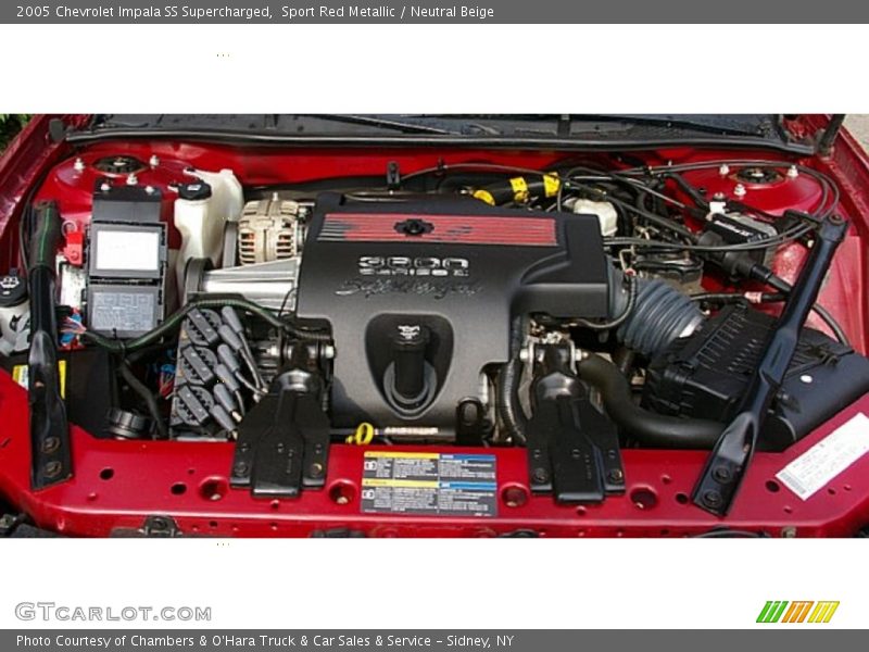  2005 Impala SS Supercharged Engine - 3.8L Supercharged OHV 12V V6