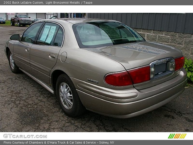 Light Bronzemist Metallic / Taupe 2002 Buick LeSabre Custom