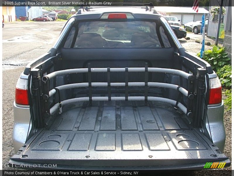 Brilliant Silver Metallic / Medium Gray 2005 Subaru Baja Sport