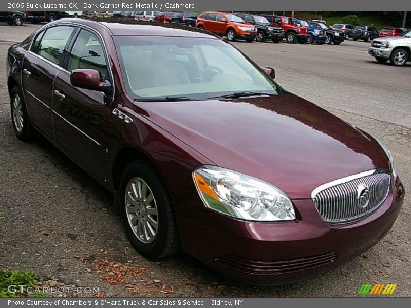 Dark Garnet Red Metallic / Cashmere 2006 Buick Lucerne CX