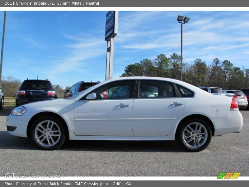 Summit White / Neutral 2011 Chevrolet Impala LTZ