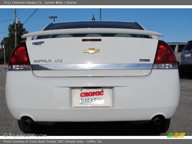 Summit White / Neutral 2011 Chevrolet Impala LTZ