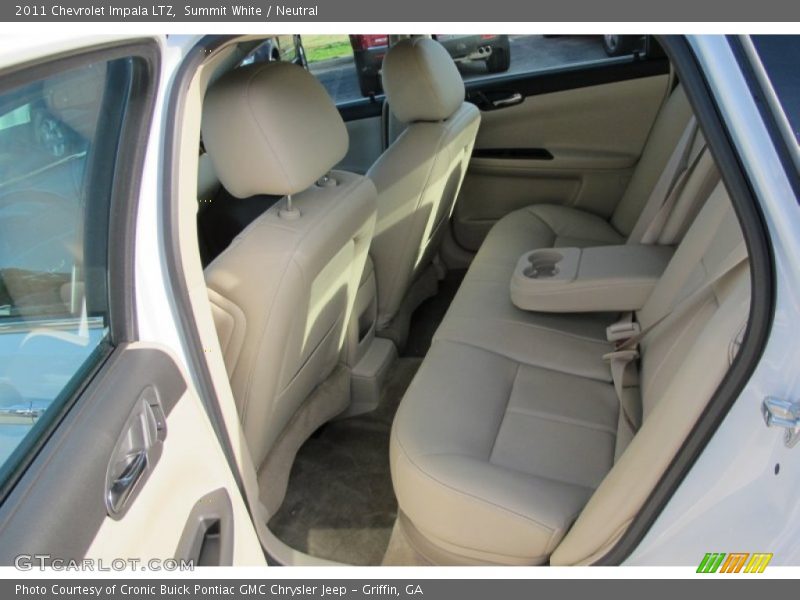 Rear Seat of 2011 Impala LTZ