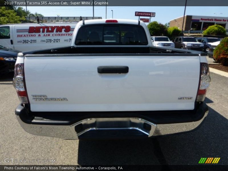 Super White / Graphite 2010 Toyota Tacoma SR5 Access Cab