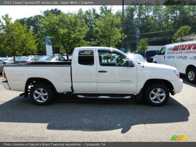Super White / Graphite 2010 Toyota Tacoma SR5 Access Cab
