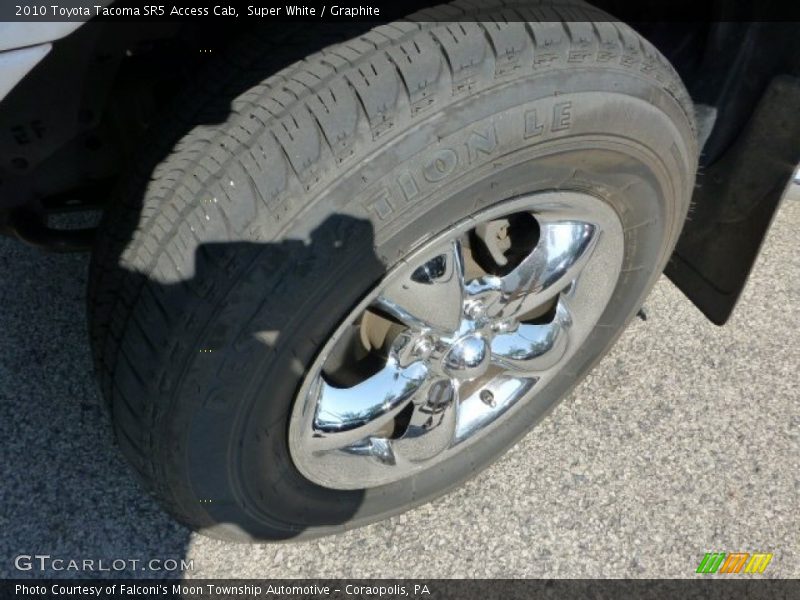 Super White / Graphite 2010 Toyota Tacoma SR5 Access Cab