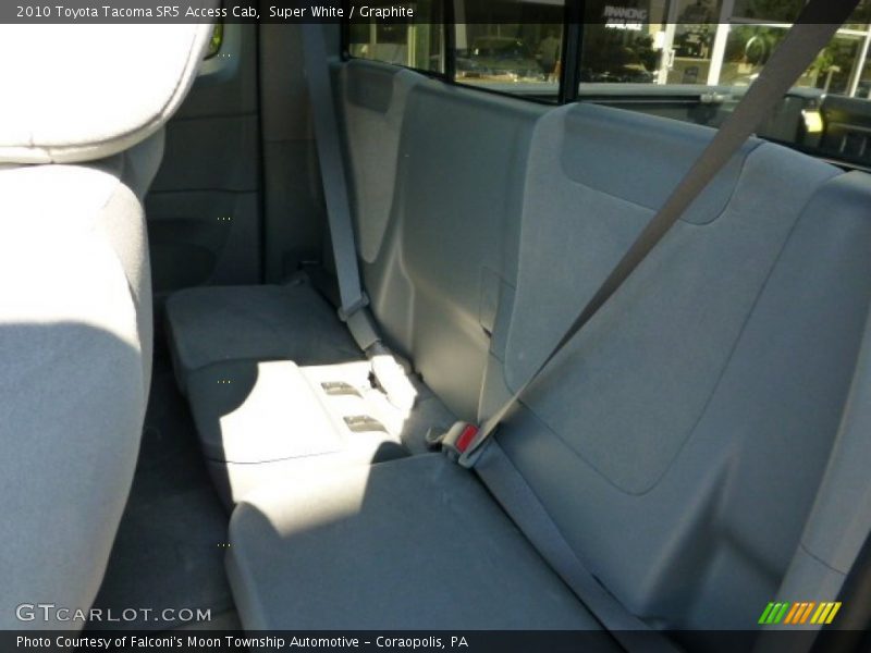Super White / Graphite 2010 Toyota Tacoma SR5 Access Cab