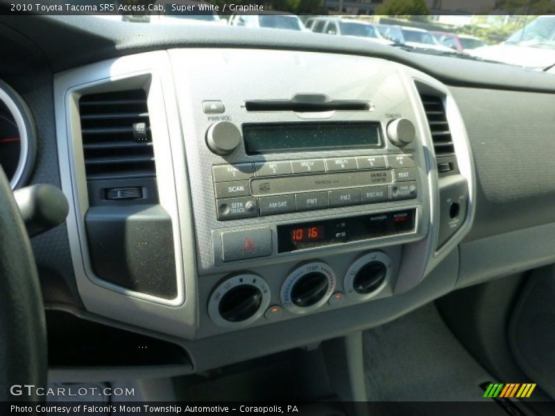 Super White / Graphite 2010 Toyota Tacoma SR5 Access Cab