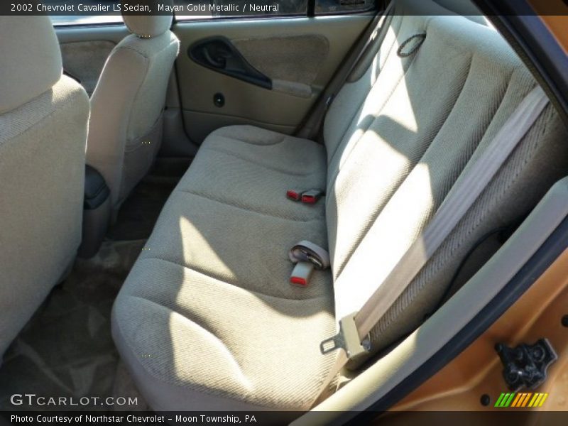 Mayan Gold Metallic / Neutral 2002 Chevrolet Cavalier LS Sedan