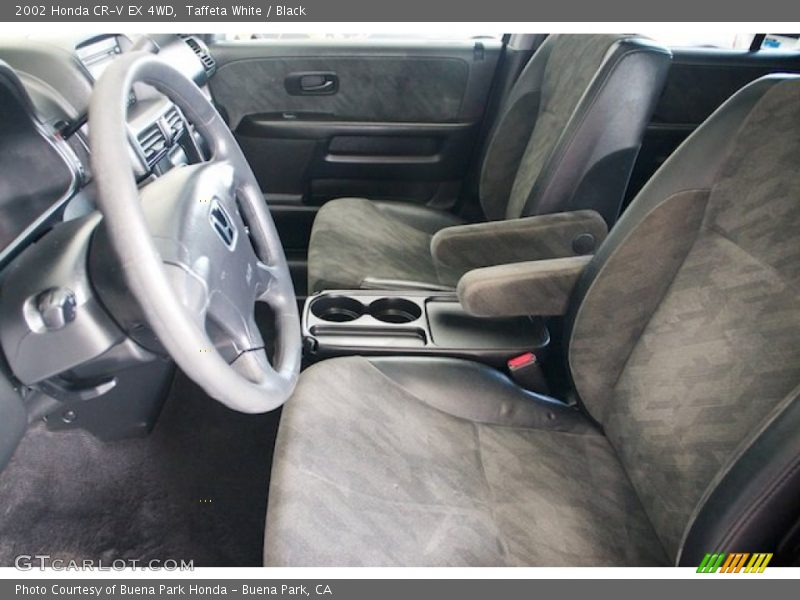 Taffeta White / Black 2002 Honda CR-V EX 4WD