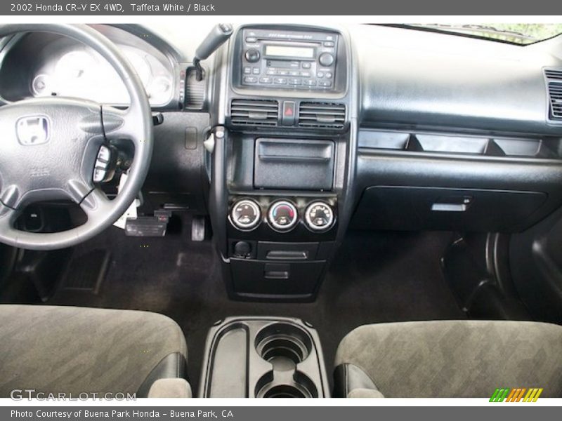Taffeta White / Black 2002 Honda CR-V EX 4WD