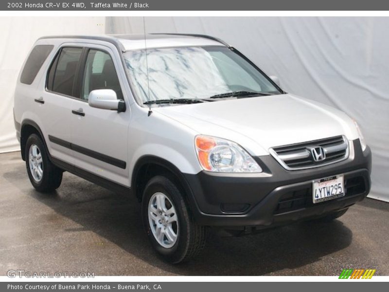 Taffeta White / Black 2002 Honda CR-V EX 4WD