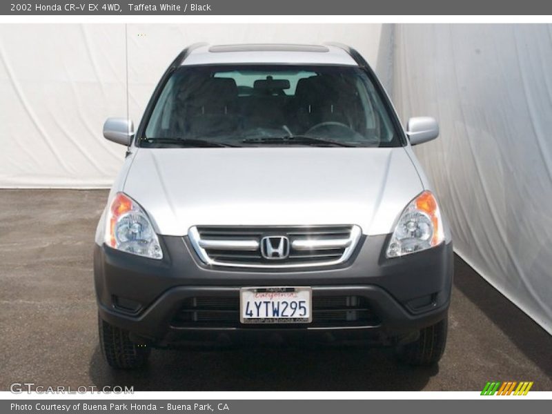 Taffeta White / Black 2002 Honda CR-V EX 4WD