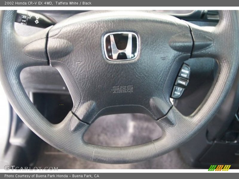 Taffeta White / Black 2002 Honda CR-V EX 4WD