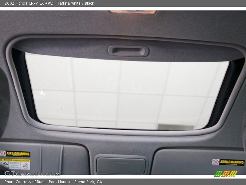 Taffeta White / Black 2002 Honda CR-V EX 4WD