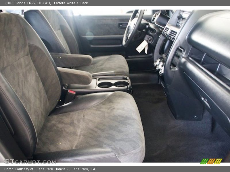 Taffeta White / Black 2002 Honda CR-V EX 4WD