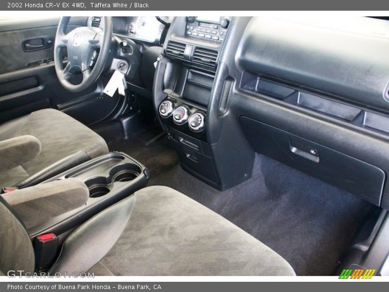 Taffeta White / Black 2002 Honda CR-V EX 4WD