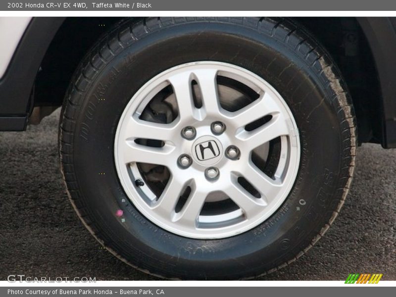 Taffeta White / Black 2002 Honda CR-V EX 4WD