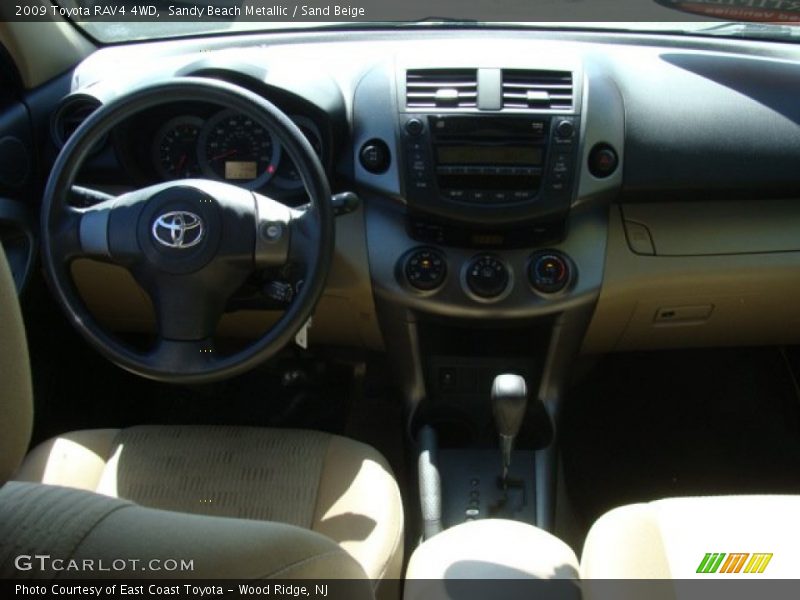 Sandy Beach Metallic / Sand Beige 2009 Toyota RAV4 4WD