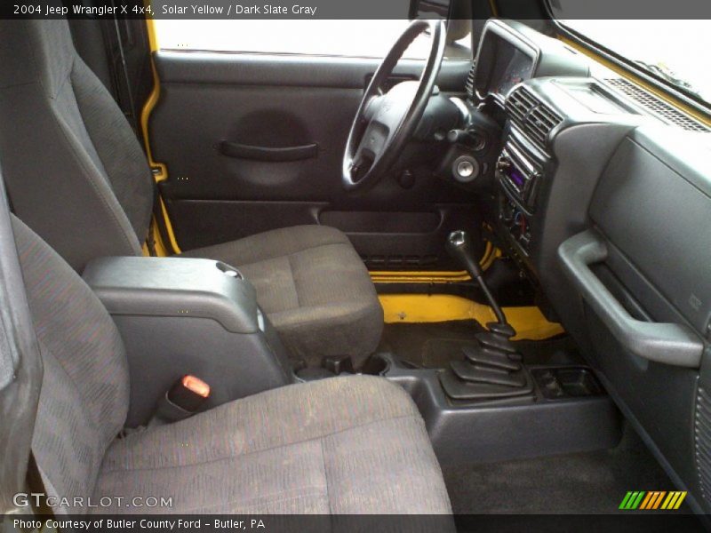 2004 Wrangler X 4x4 Dark Slate Gray Interior