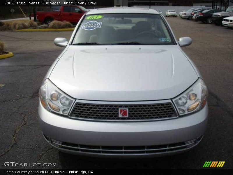 Bright Silver / Gray 2003 Saturn L Series L300 Sedan