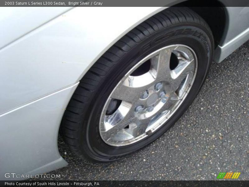 Bright Silver / Gray 2003 Saturn L Series L300 Sedan