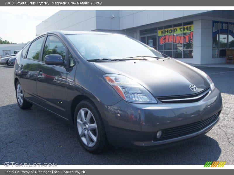 Magnetic Gray Metallic / Gray 2008 Toyota Prius Hybrid